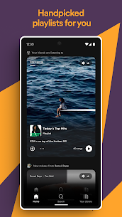 تحميل سبوتيفاي Spotify مهكر 2024 للاندرويد 3
