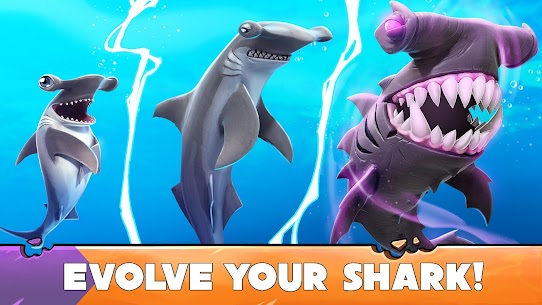 تحميل لعبة Hungry Shark مهكرة القرش الجائع للاندرويد 3