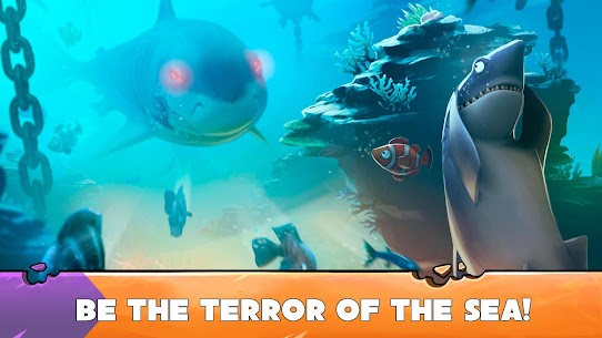 تحميل لعبة Hungry Shark مهكرة القرش الجائع للاندرويد 2